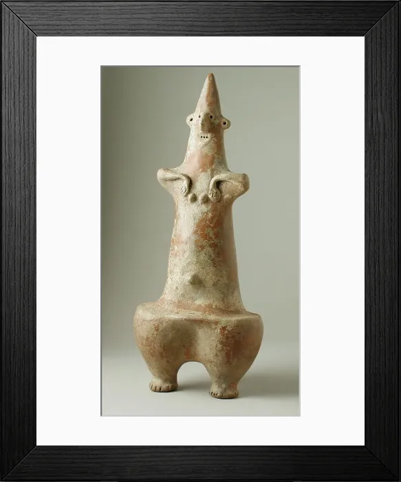 Framed Print : Woman, 1350-800 B.C.. Creator: Unknown Framed Print : Woman, 1350-800 B.C.. Creator: Unknown