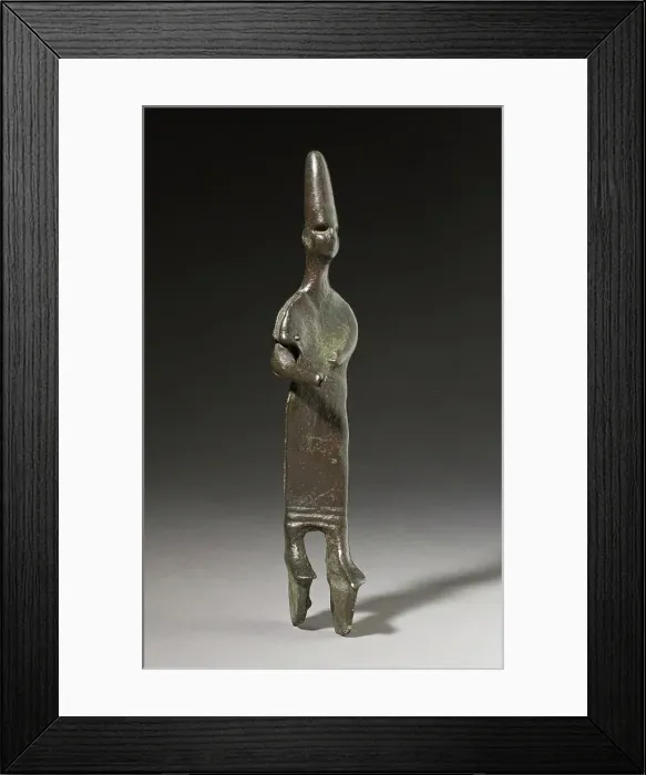 Framed Print : Deity, 15th-12th century B.C.. Creator: Unknown Framed Print : Deity, 15th-12th century B.C.. Creator: Unknown