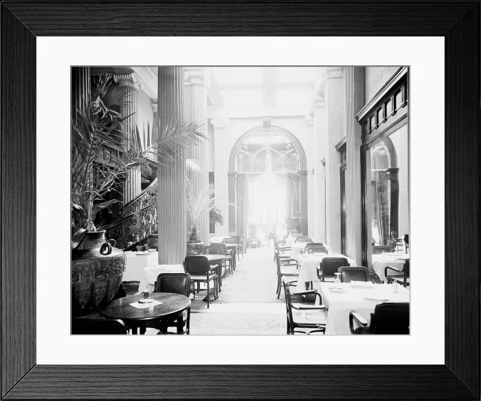 Framed Print : Georgian Hotel, New York, N.Y. between 1900 and 1905. Creator: William H. Jackson