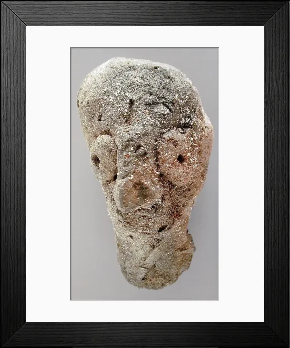 Framed Print : Head, 2920 B.C.. Creator: Unknown Framed Print : Head, 2920 B.C.. Creator: Unknown