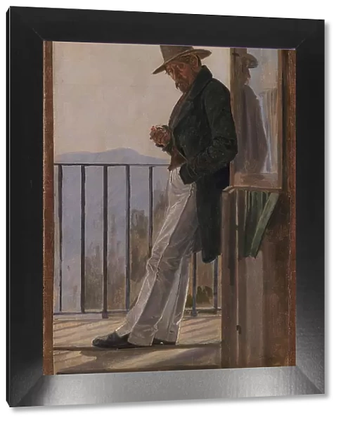 The Painter Ditlev Blunck, 1837. Creator: Constantin Hansen