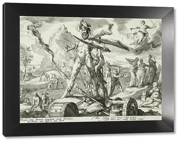 The Age of Iron, published 1589. Creator: Hendrik Goltzius
