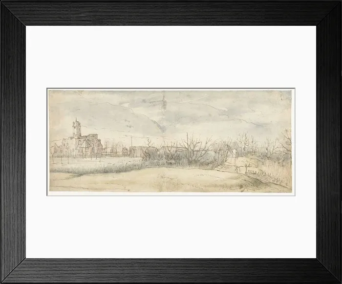 Framed Print : View of Castle Crayenhof in Zwijndrecht, 1606. Creators: Peter Paul Rubens, Jan Wildens Framed Print : View of Castle Crayenhof in Zwijndrecht, 1606. Creators: Peter Paul Rubens, Jan Wildens