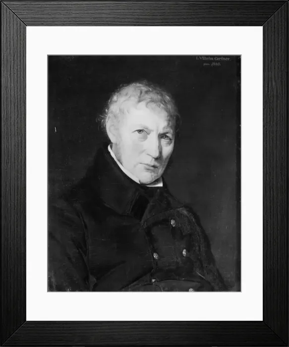 Framed Print : Johan Vilhelm Gertner, blockturner from Holmen, father of the artist, 1840. Creator: Johan Vilhelm Gertner Framed Print : Johan Vilhelm Gertner, blockturner from Holmen, father of the artist, 1840. Creator: Johan Vilhelm Gertner