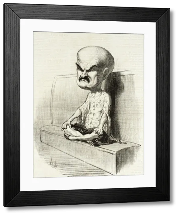 Framed Print : Vesin, 1849. Creator: Honore Daumier Framed Print : Vesin, 1849. Creator: Honore Daumier