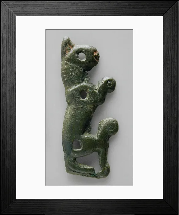Framed Print : Plaque, 5th century BC. Creator: Unknown