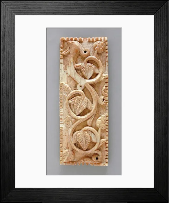 Framed Print : Plaque, 7th century. Creator: Unknown Framed Print : Plaque, 7th century. Creator: Unknown