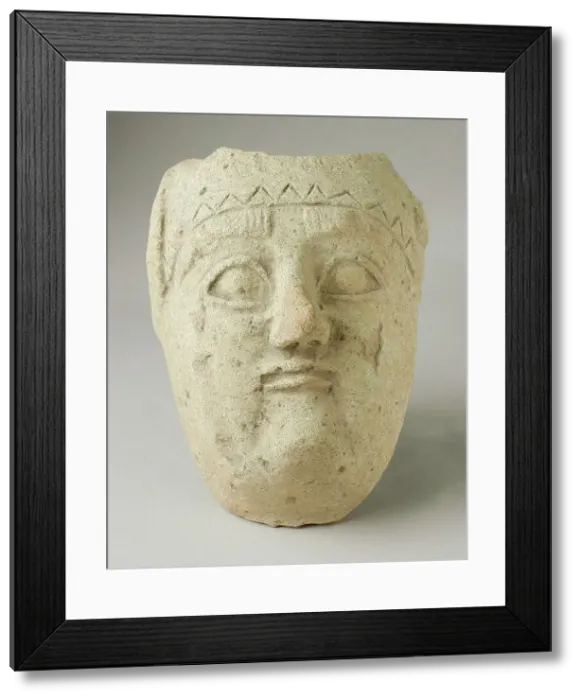 Framed Print : Sculpture, 700-475 B.C.. Creator: Unknown Framed Print : Sculpture, 700-475 B.C.. Creator: Unknown