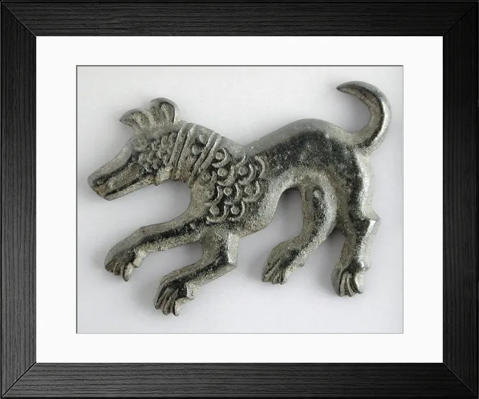 Framed Print : Running Wolf, between 618 and 906. Creator: Unknown