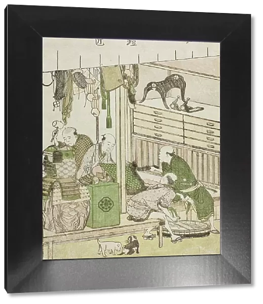 Armorer, c1802. Creator: Hokusai