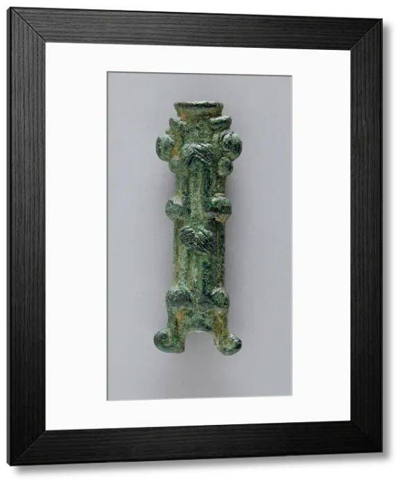 Framed Print : Decorated Tube, between c.1000 and c.650 B.C.. Creator: Unknown Framed Print : Decorated Tube, between c.1000 and c.650 B.C.. Creator: Unknown