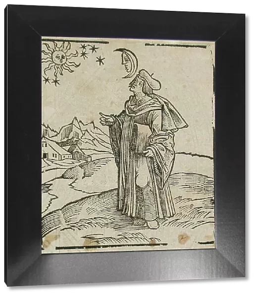 An Astronomer (or Aristotle, or Euclidarius), Printed 1540. Creator: Unknown