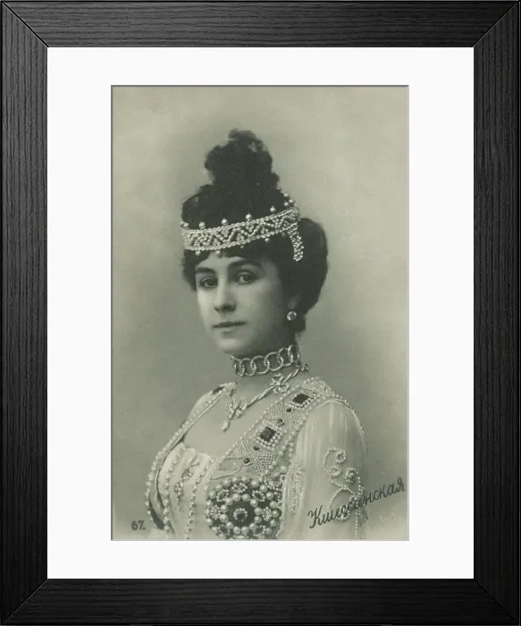 Framed Print : Matilda Kschessinska as Princess Aspicia in the ballet The Pharaoh's Daughter by Marius Petipa and Creator: Anonymous. Matilda Kschessinska as Princess Aspicia in the ballet The Pharaoh's Daughter by Marius Petipa and Creator Framed Print : Matilda Kschessinska as Princess Aspicia in the ballet The Pharaoh's Daughter by Marius Petipa and Creator: Anonymous. Matilda Kschessinska as Princess Aspicia in the ballet The Pharaoh's Daughter by Marius Petipa and Creator