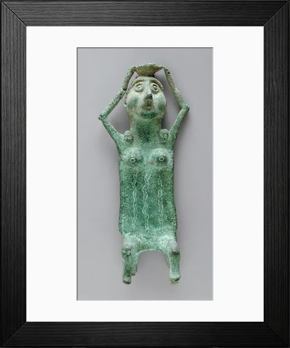 Framed Print : Female Figure, Modern. Creator: Unknown Framed Print : Female Figure, Modern. Creator: Unknown