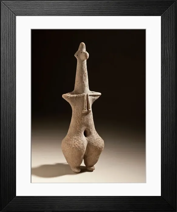 Framed Print : Female Figure. Creator: Unknown Framed Print : Female Figure. Creator: Unknown