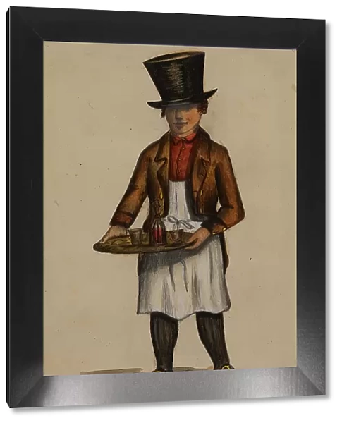 Gabriel Ravel as Sawney Box, 1855-1859. Creator: Alfred Jacob Miller