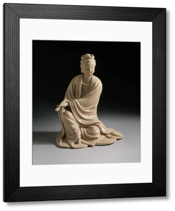 Framed Print : Avalokitésvara (Guanyin), the Bodhisattva of Mercy, between c.1644 and c.1700. Creator: Unknown Framed Print : Avalokitésvara (Guanyin), the Bodhisattva of Mercy, between c.1644 and c.1700. Creator: Unknown