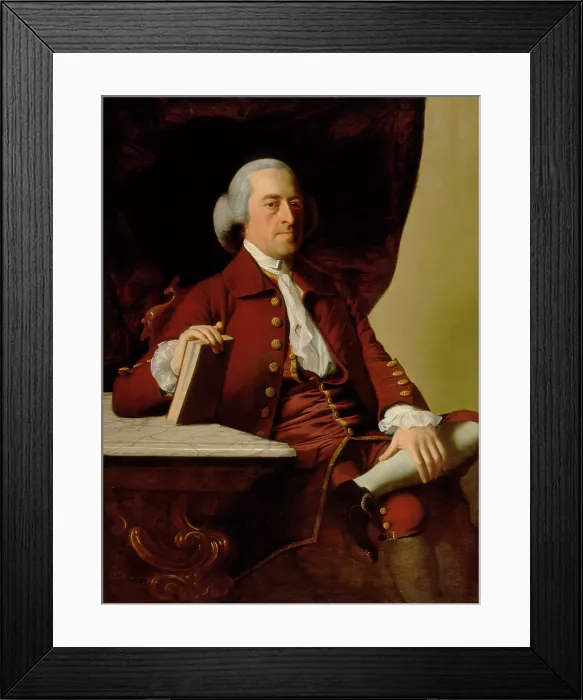 Framed Print : Portrait of Joseph Scott, c1765. Creator: John Singleton Copley Framed Print : Portrait of Joseph Scott, c1765. Creator: John Singleton Copley