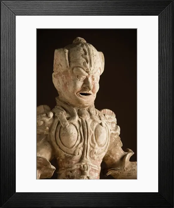 Framed Print : Funerary Sculpture of a Soldier (image 2 of 2), between c.618 and c.700. Creator: Unknown Framed Print : Funerary Sculpture of a Soldier (image 2 of 2), between c.618 and c.700. Creator: Unknown
