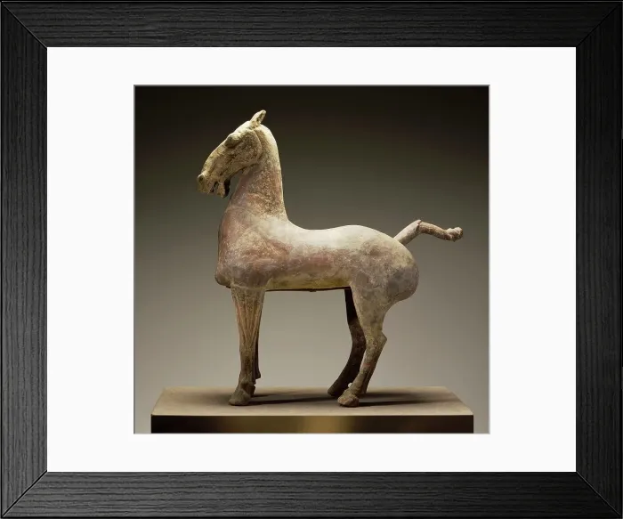 Framed Print : Horse, 206-100 B.C.. Creator: Unknown Framed Print : Horse, 206-100 B.C.. Creator: Unknown
