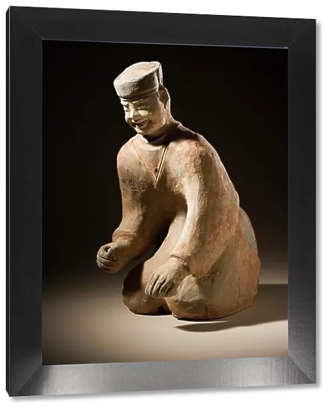 Funerary Sculpture of a Man (image 1 of 2), 25-220. Creator: Unknown