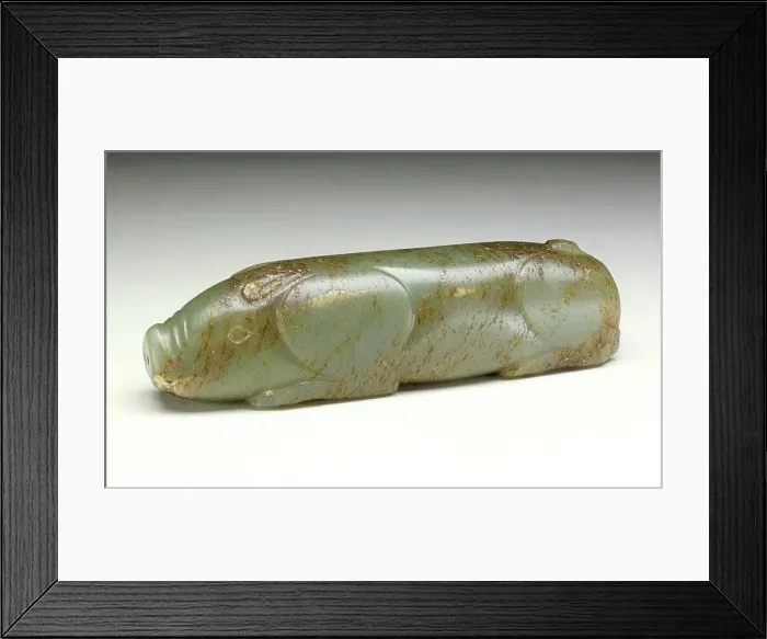 Framed Print : Pig, 206 B.C.- A.D. 220. Creator: Unknown Framed Print : Pig, 206 B.C.- A.D. 220. Creator: Unknown