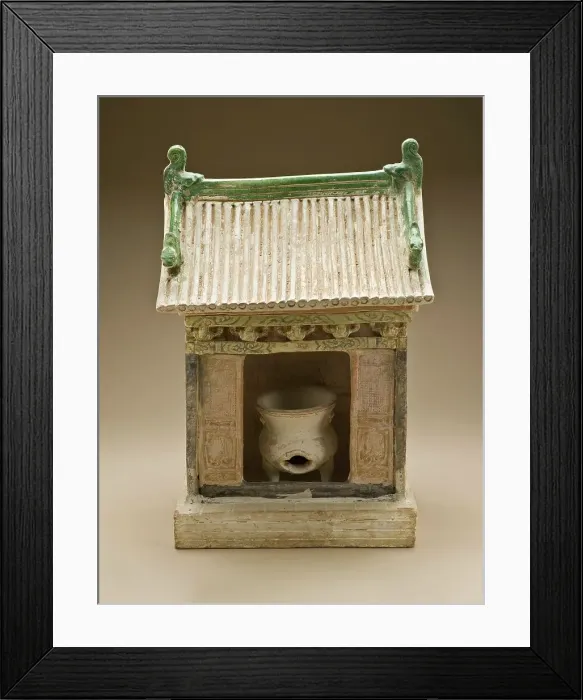 Framed Print : Kitchen Chamber with Kitchen (image 1 of 2), between c.1450 and c.1550. Creator: Unknown Framed Print : Kitchen Chamber with Kitchen (image 1 of 2), between c.1450 and c.1550. Creator: Unknown