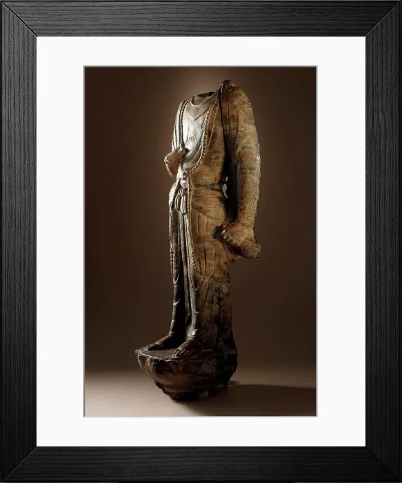 Framed Print : Probably Avalokitésvara (Guanyin), the Bodhisattva of Mercy (image 2 of 2), between c.700 and c.800. Creator: Unknown Framed Print : Probably Avalokitésvara (Guanyin), the Bodhisattva of Mercy (image 2 of 2), between c.700 and c.800. Creator: Unknown
