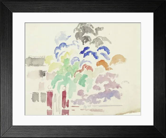 Framed Print : Boitsfort, the gate of the park, 1892-1916. Creator: Rik Wouters Framed Print : Boitsfort, the gate of the park, 1892-1916. Creator: Rik Wouters