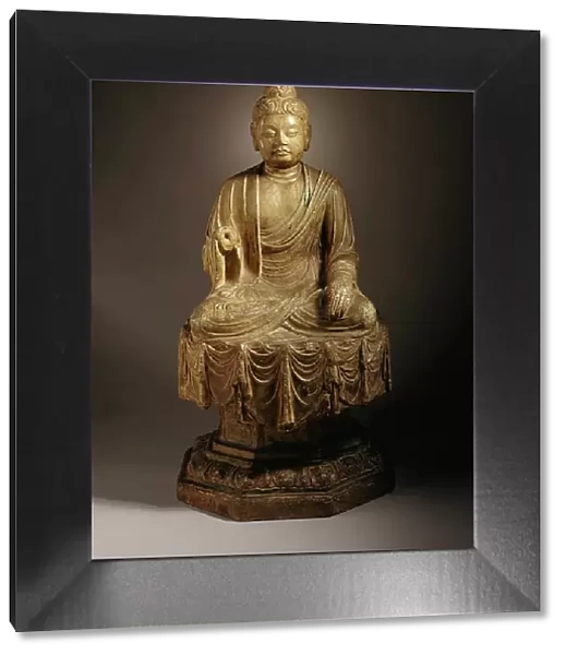 Probably Shakyamuni (Shijiamouni), the Historical Buddha (image 2 of 2), between c700 and c800 A.D.. Creator: Unknown