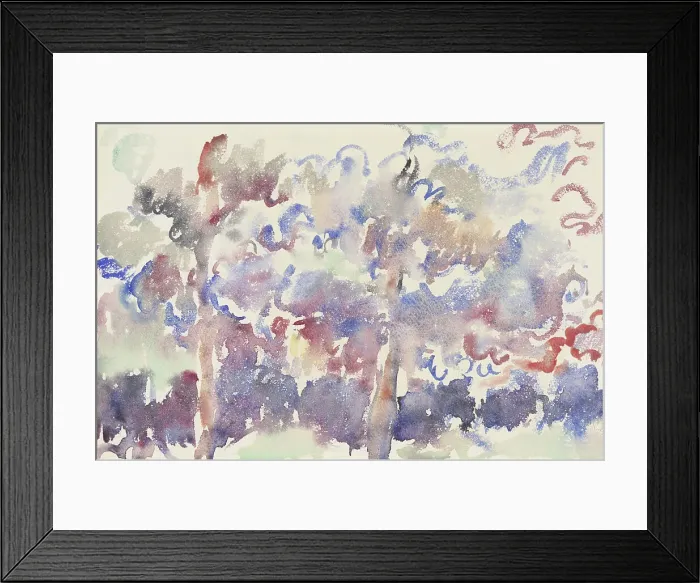 Framed Print : Landscape, Boitsfort, with flowering fruit trees, 1892-1916. Creator: Rik Wouters Framed Print : Landscape, Boitsfort, with flowering fruit trees, 1892-1916. Creator: Rik Wouters