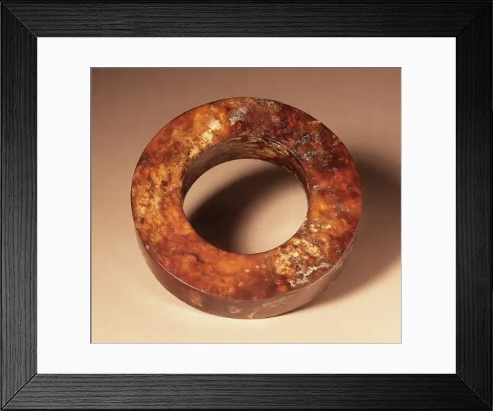 Framed Print : Ring (Huan), between c.3000 and c.2200 B.C.. Creator: Unknown Framed Print : Ring (Huan), between c.3000 and c.2200 B.C.. Creator: Unknown