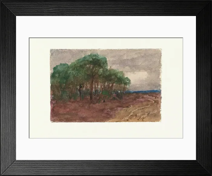 Framed Print : Landscape, 1844-1909. Creator: Sina Mesdag van Houten Framed Print : Landscape, 1844-1909. Creator: Sina Mesdag van Houten