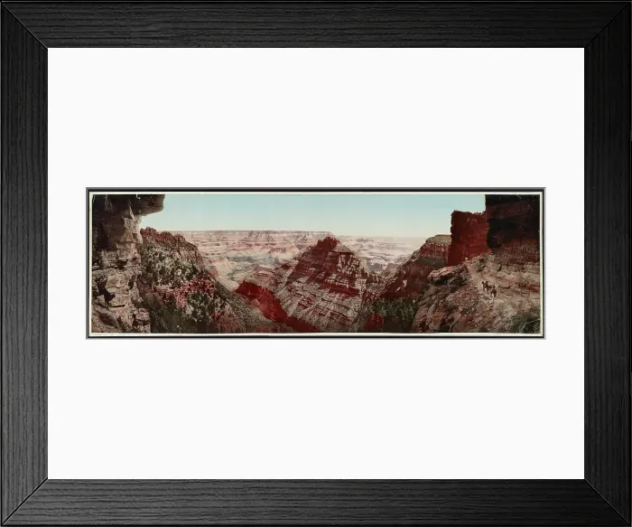Framed Print : Grand Canyon of the Colorado, Arizona, c1898. Creator: William H. Jackson Framed Print : Grand Canyon of the Colorado, Arizona, c1898. Creator: William H. Jackson