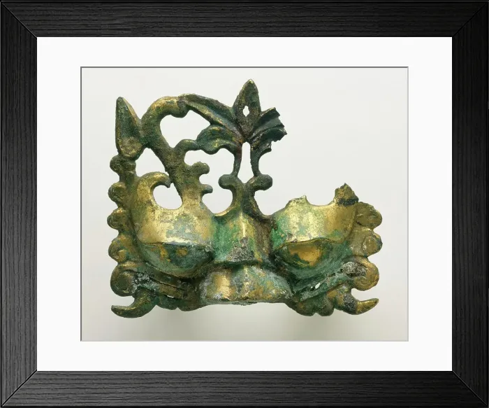 Framed Print : Fitting (Shi) in the Form of a Mask, between 317 and 581. Creator: Unknown Framed Print : Fitting (Shi) in the Form of a Mask, between 317 and 581. Creator: Unknown