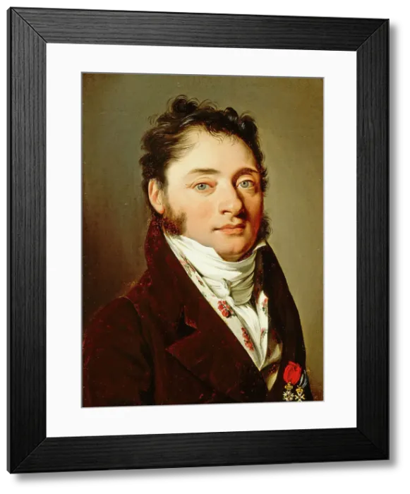 Framed Print : Portrait of a Gentleman, c1800. Creator: Louis Leopold Boilly Framed Print : Portrait of a Gentleman, c1800. Creator: Louis Leopold Boilly