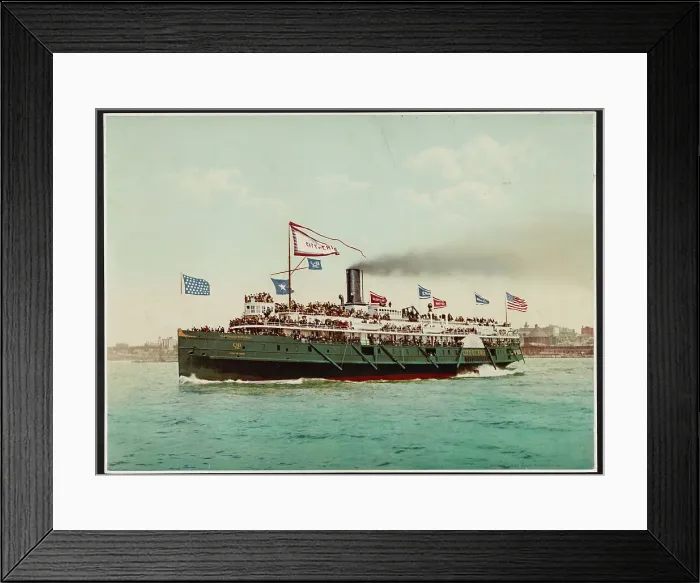 Framed Print : City of Erie (Pennsylvania), c1900. Creator: William H. Jackson Framed Print : City of Erie (Pennsylvania), c1900. Creator: William H. Jackson
