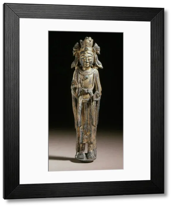 Framed Print : Probably Avalokiteshvara (Guanyin), the Bodhisattva of Mercy, between 591 and 618. Creator: Unknown Framed Print : Probably Avalokiteshvara (Guanyin), the Bodhisattva of Mercy, between 591 and 618. Creator: Unknown