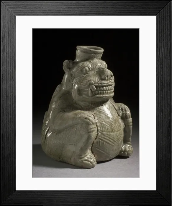 Framed Print : Vessel in the Form of a Bear, between 265 and 316. Creator: Unknown Framed Print : Vessel in the Form of a Bear, between 265 and 316. Creator: Unknown