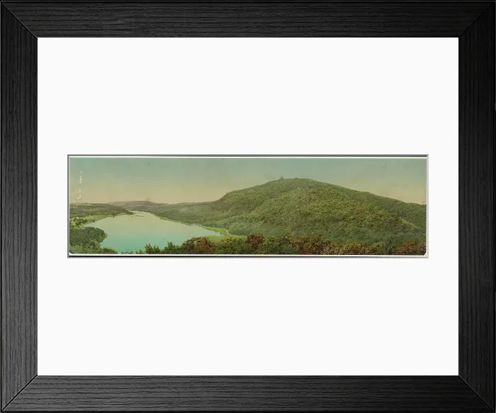 Framed Print : Massachusetts, Mount Tom (near Holyoke), c1905. Creator: William H. Jackson Framed Print : Massachusetts, Mount Tom (near Holyoke), c1905. Creator: William H. Jackson