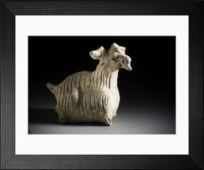Framed Print : Funerary Sculpture of the Animals of the Twelve-Year Chinese Zodiac... between 1279 and 1368. Creator: Unknown Framed Print : Funerary Sculpture of the Animals of the Twelve-Year Chinese Zodiac... between 1279 and 1368. Creator: Unknown