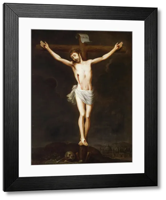 Framed Print : The Crucifixion (La crucifixión) (image 1 of 5), 1790. Creator: Nicolás Enríquez Framed Print : The Crucifixion (La crucifixión) (image 1 of 5), 1790. Creator: Nicolás Enríquez