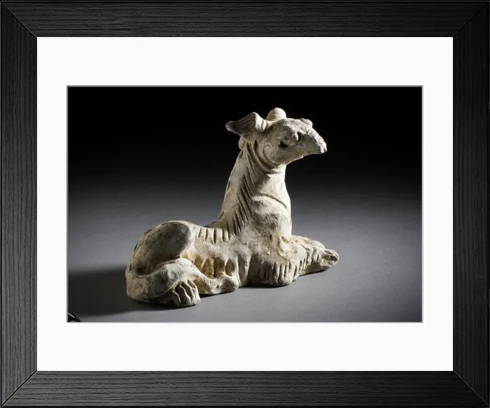 Framed Print : Funerary Sculpture of the Animals of the Twelve-Year Chinese Zodiac... between 1279 and 1368. Creator: Unknown Framed Print : Funerary Sculpture of the Animals of the Twelve-Year Chinese Zodiac... between 1279 and 1368. Creator: Unknown