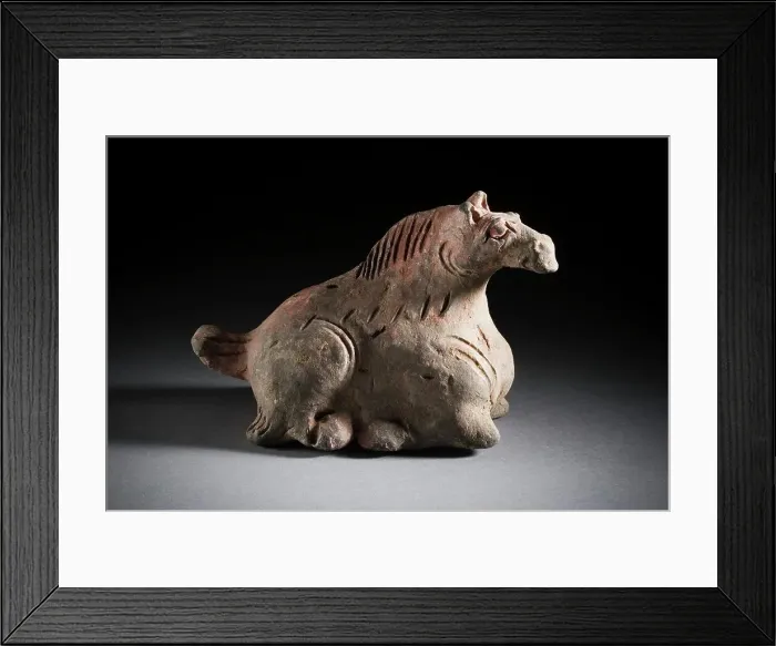 Framed Print : Funerary Sculpture of the Animals of the Twelve-Year Chinese Zodiac... between 1279 and 1368. Creator: Unknown Framed Print : Funerary Sculpture of the Animals of the Twelve-Year Chinese Zodiac... between 1279 and 1368. Creator: Unknown