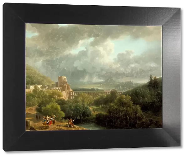 Landscape with an Aqueduct, 1810. Creator: Nicolas Antoine Taunay