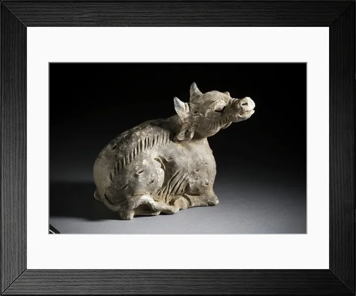 Framed Print : Funerary Sculpture of the Animals of the Twelve-Year Chinese Zodiac... between 1279 and 1368. Creator: Unknown Framed Print : Funerary Sculpture of the Animals of the Twelve-Year Chinese Zodiac... between 1279 and 1368. Creator: Unknown