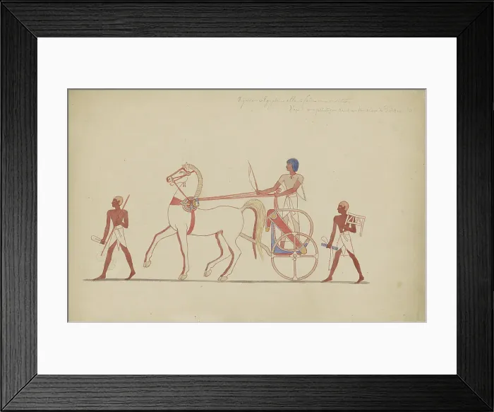 Framed Print : Egyptian dignitary pays a visit, 1859. Creator: Willem de Famars Testas Framed Print : Egyptian dignitary pays a visit, 1859. Creator: Willem de Famars Testas