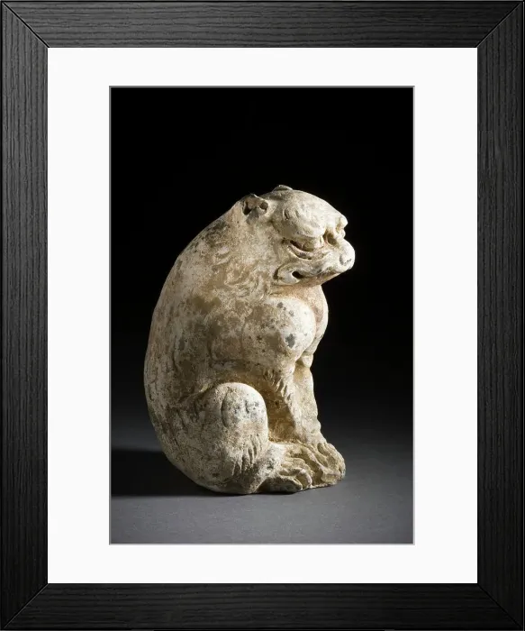 Framed Print : Funerary Sculpture of the Animals of the Twelve-Year Chinese Zodiac... between 1279 and 1368. Creator: Unknown Framed Print : Funerary Sculpture of the Animals of the Twelve-Year Chinese Zodiac... between 1279 and 1368. Creator: Unknown