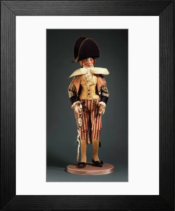 Framed Print : Incroyable Doll, c.1885 (fashion c.1794). Creator: Unknown Framed Print : Incroyable Doll, c.1885 (fashion c.1794). Creator: Unknown