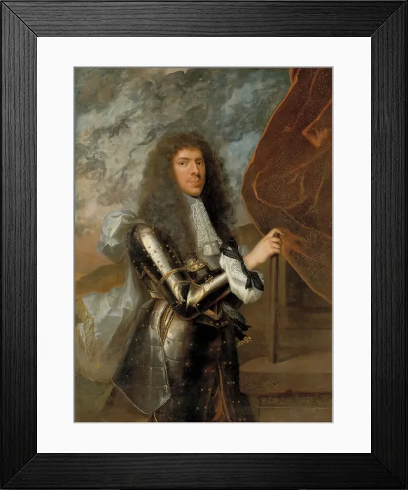 Framed Print : Eugen Mauritz, 1635-1673, Prince of Savoy. Creator: Unknown Framed Print : Eugen Mauritz, 1635-1673, Prince of Savoy. Creator: Unknown